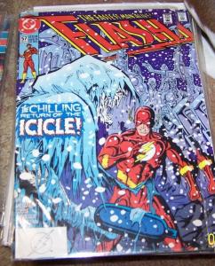 FLASH COMIC # 57 HOT cw tv show  THE ICICLE+  WALLY WEST