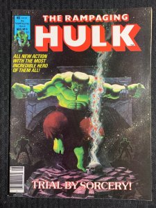 1977 RAMPAGING HULK Magazine #4 FN 6.0 Jim Starlin & Alex Nino