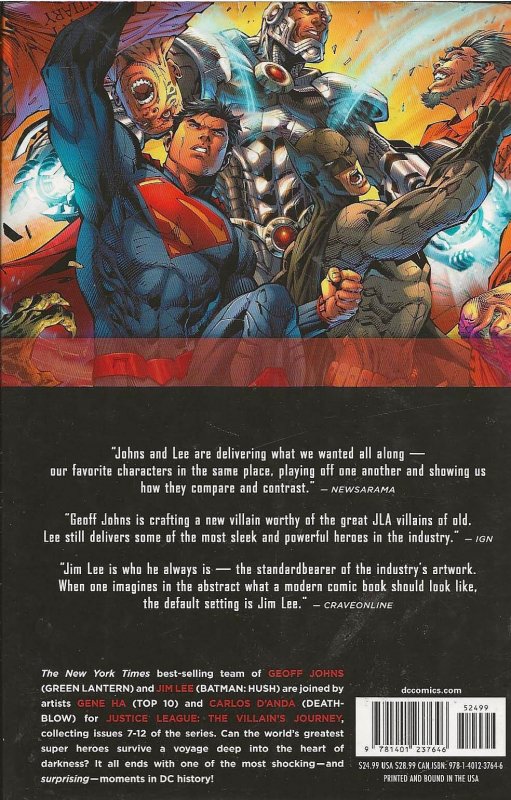 Justice League: The Villain's Journey (2013) V2 - NM+