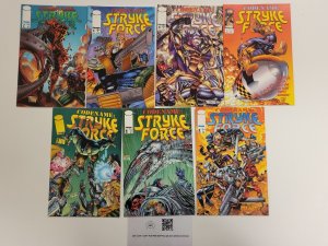 7 Codename Stryke Force Image Comic Books #1 2 3 4 5 6 7 14 TJ1