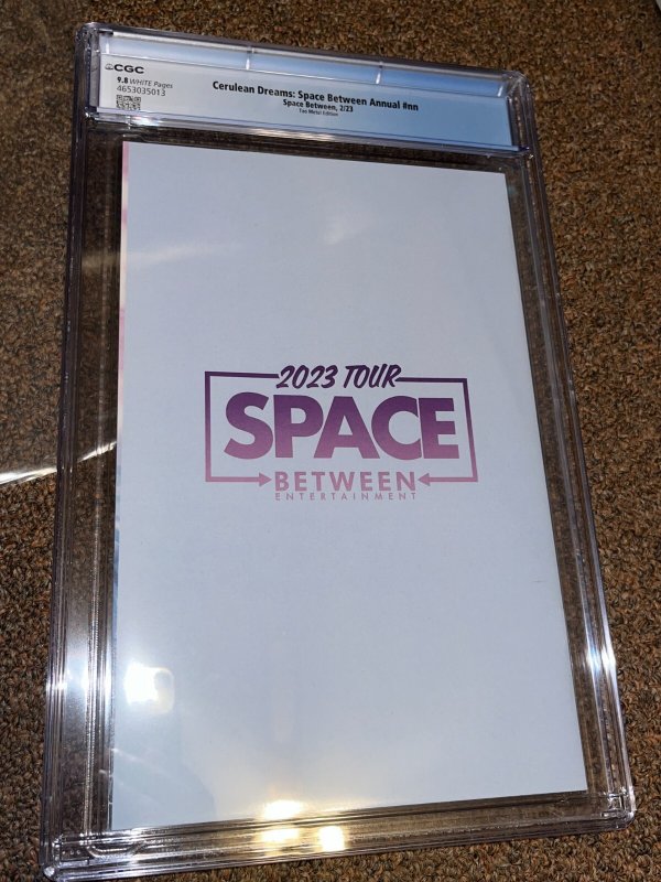 Cerulean Dreams Space Between Annual 1, Ivan Tao, Metal Virgin Variant, CGC 9.8