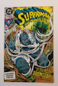 Superman The Man Of Steel #18 1st Full Doomsday DC Comics 1992 FN