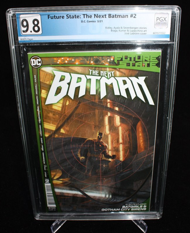 Future State: The Next Batman #2 (PGX 9.8) Jose Ladronn Cover - 2021