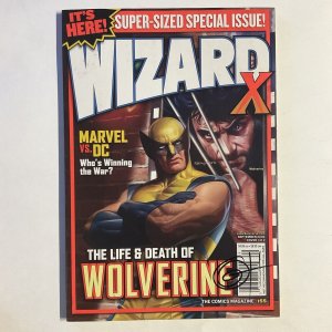 Wizard Magazine 155 2004 Signed by Greg Horn NM near mint