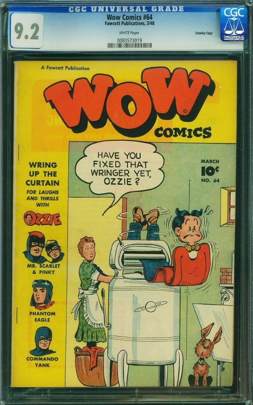 Wow Comics #64 (1948) CGC 9.2