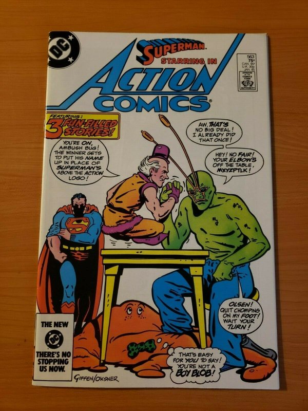 Action Comics #563 Superman ~ NEAR MINT NM ~ 1985 DC COMICS