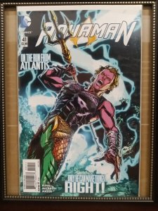 Aquaman Comic 41 Cover A First Print 2015 Cullen Bunn Trevor McCarthy Major Nw56