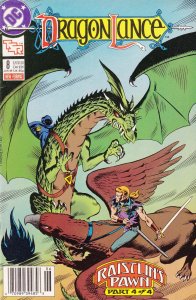 Dragonlance #8 (Newsstand) VG ; DC | low grade comic TSR