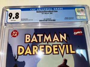 Batman / Daredevil (2000)  # 1 (CGC 9.8 WP) Eduardo Barreto Cover & Art