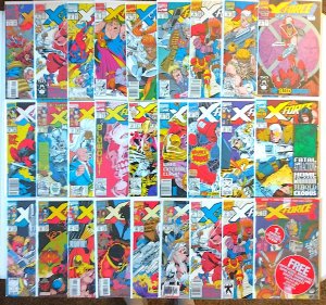 LOT: All X-Force. 50 Items at VF (8.0) Average! Just taking up space, here.