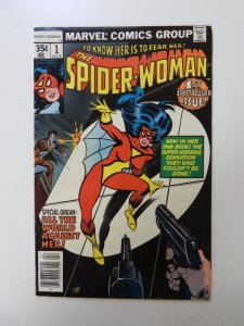 Spider-Woman #1  (1978) VG condition moisture damage