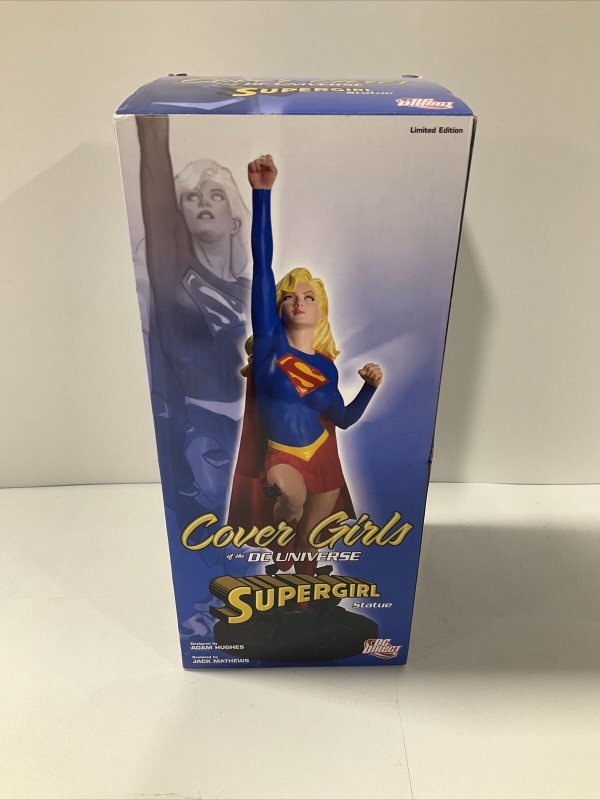 Cover Girls of the DC Universe Supergirl Statue Adam Hughes 2373/5000 Sealed