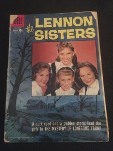 THE LENNON SISTERS Four Color #1014 Fair Condition