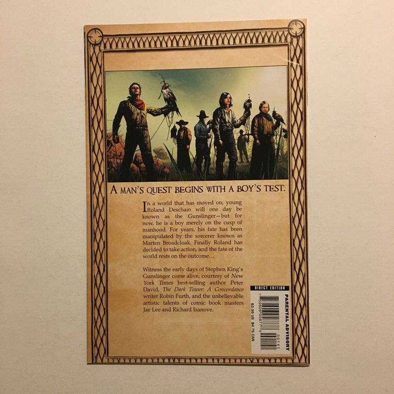 Marvel Dark Tower Gunslinger Reborn #1 1:25 Quesada Variant Cover King 2007