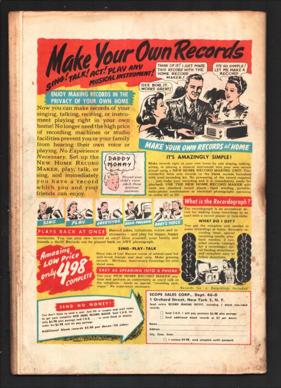 Blazing West Comics #11 1950-ACG-Bantam  Buckaroo-Buffalo Belle, Injun Jones ...