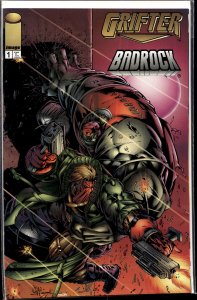 Grifter / Badrock #1 Variant Cover (1995) Badrock