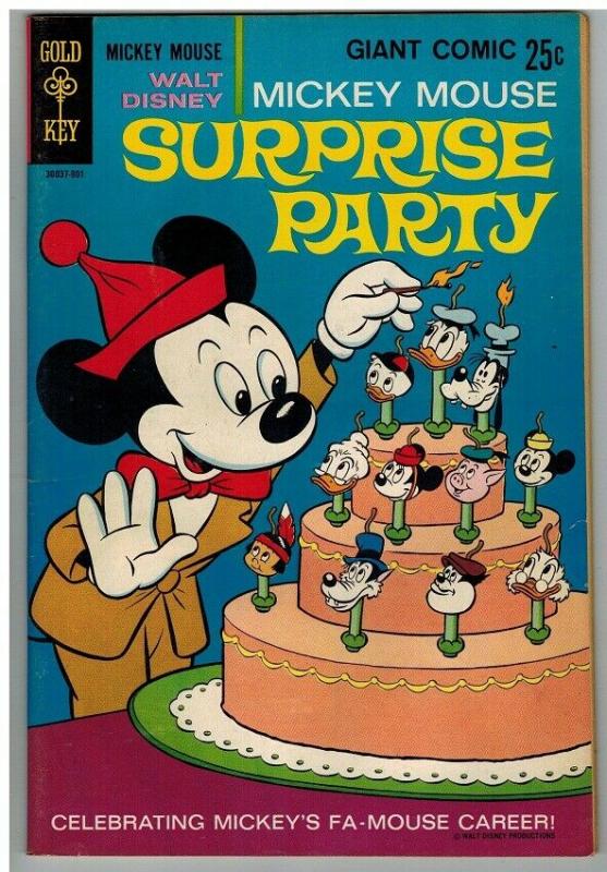 MICKEY MOUSE SURPRISE PARTY 1 VF-NM DELL GIANT