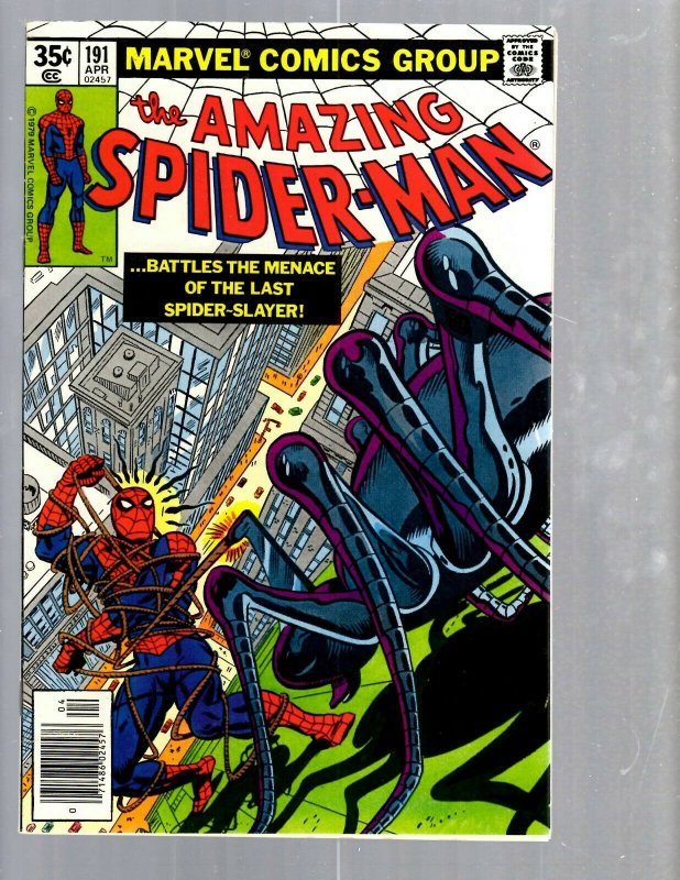 Amazing Spider-Man # 191 NM- Marvel Comic Book MJ Vulture Goblin Scorpion TJ1