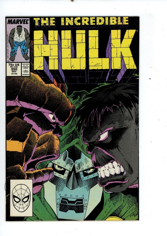 The Incredible Hulk #350 (1988) Hulk Marvel Comics