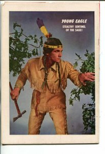 YOUNG EAGLE #1-1950-FAWCETT-INDIAN STORIES-PHOTO COVER-SOUTHERN STATES-fn+