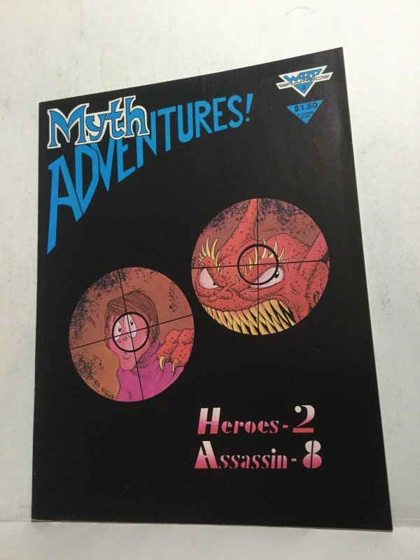 Myth Adventures! 3 Vf Very Fine Magazine Warp Graphics