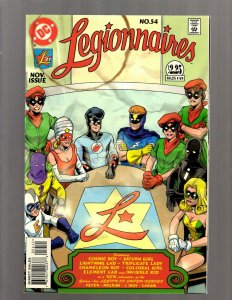 Lot Of 12 Legionnaires DC Comic Books # 48 49 50 51 52 53 54 55 56 57 58 59 GK34