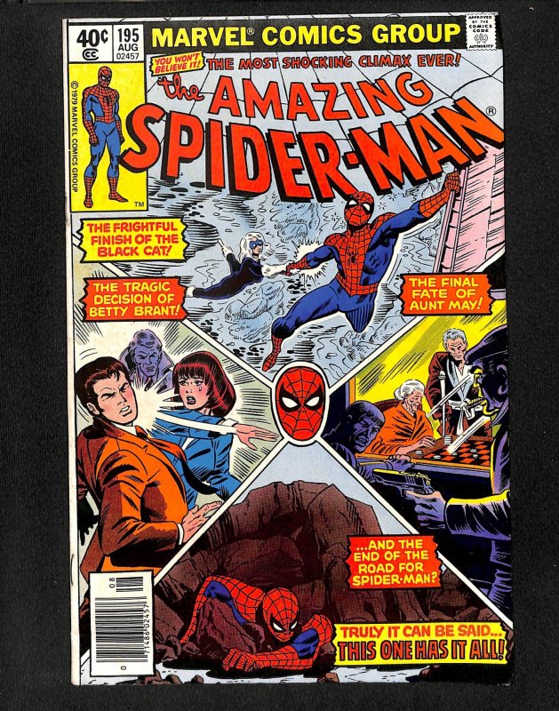 Amazing Spider-Man #195 2nd Black Cat!