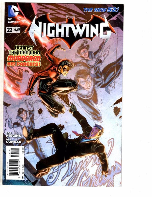 4 Nightwing DC New 52 Comic Books # 19 20 21 22 1st Print NM Range Batman LH3