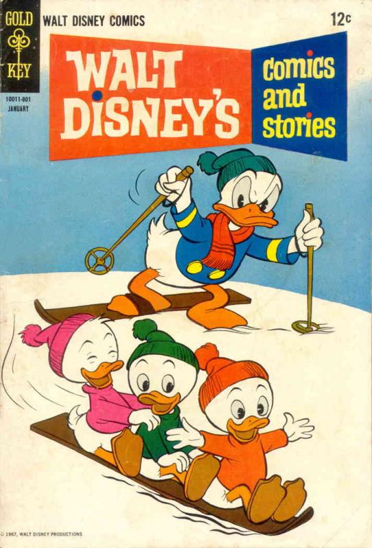 Walt Disney's Comics and Stories #328 FN ; Gold Key | January 1968 Donald Duck