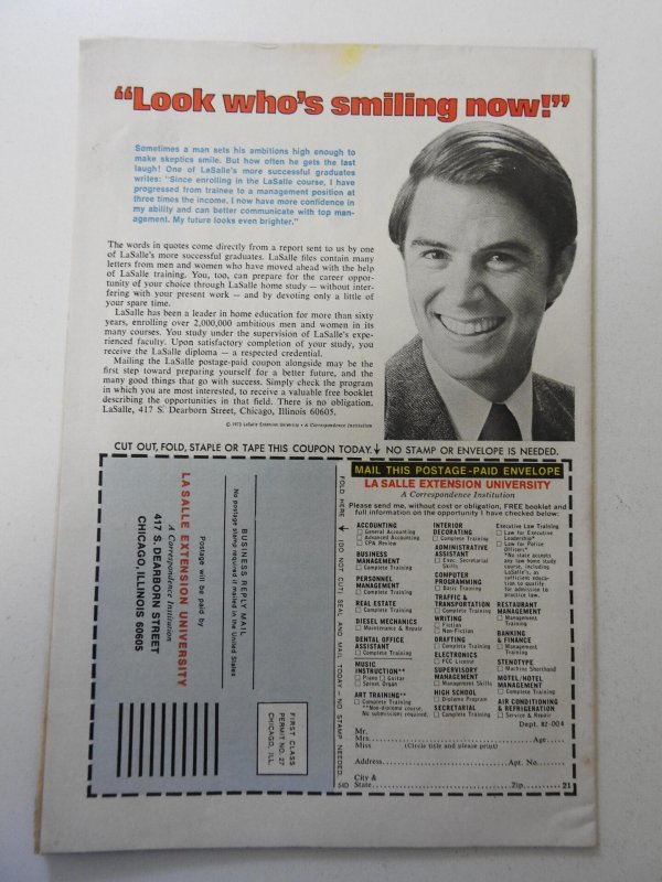 Black Goliath #5 (1976) VG Condition moisture stain