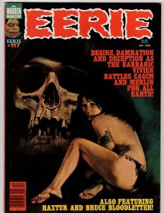 Eerie #117 (1980) CLASSIC Skull Cover by ENRICH Warren HORROR !!!!