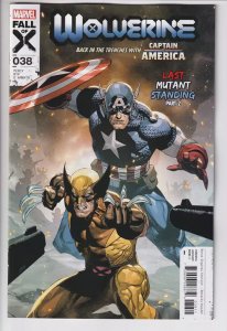 WOLVERINE (2019 MARVEL) #38 CVR A LEINIL FRANCIS YU