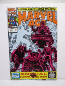 Marvel Age #101 (1991) Villain Cover