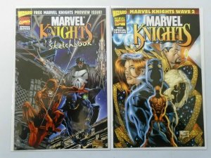 Marvel Knights Sketchbook, Set:#0+1, 8.0/VF (1998)