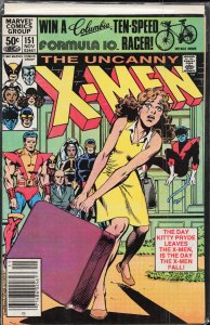 The Uncanny X-Men #151 Newsstand Edition (1981) X-Men