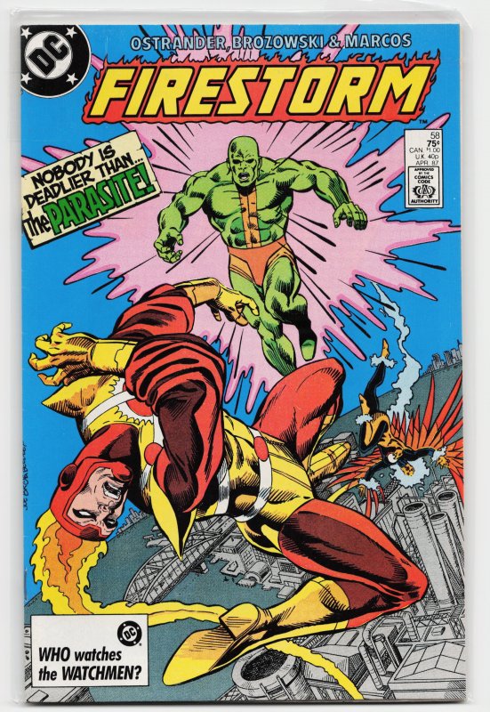 The Fury of Firestorm #58 (1987) Firestorm