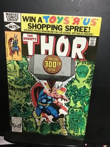 Thor #300 (1980) 300th key issue! Giant size Origin Odin! NM- C’ville CERT!