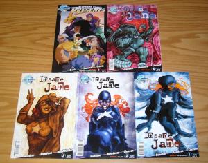 Insane Jane #1-4 VF/NM complete series + bluewater comics presents - set lot 2 3