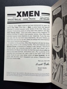 X-MEN: Parody Issue #1 Black Jean Chas Truog Milky Way Graphics - VF/NM!