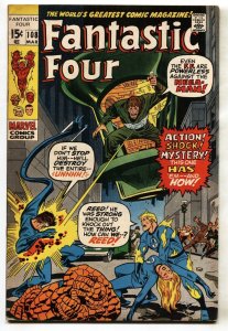 FANTASTIC FOUR #108--MEGA-MAN--LAST KIRBY ISSUE--MARVEL--comic book