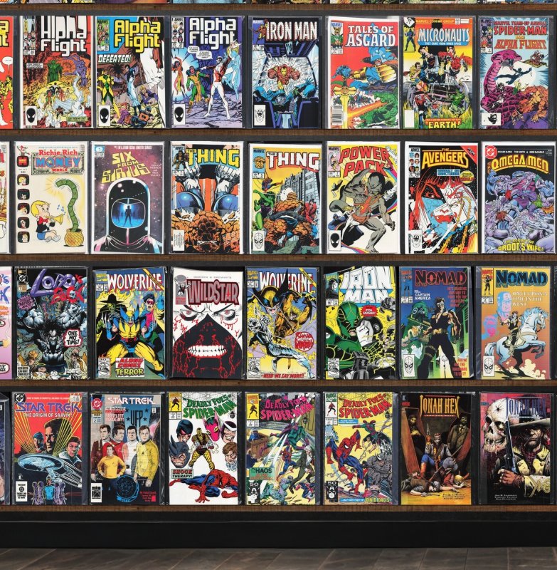 Huge Lot 160+ Comics with Supergirl, X-O Manowar, Alpha Flight & More!