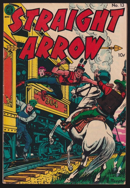 Straight Arrow #13 6.0 FN ME Comic - May 1951