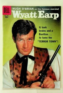Four Color #860 - Wyatt Earp (1957, Dell) - Fine+