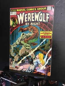 Werewolf by Night #13 (1974) First taboo high-grade key! VF Wow!