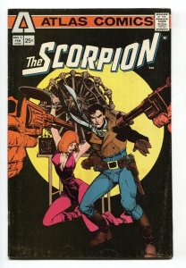 SCORPION #1 1st issue1975-comic book-ATLAS FN