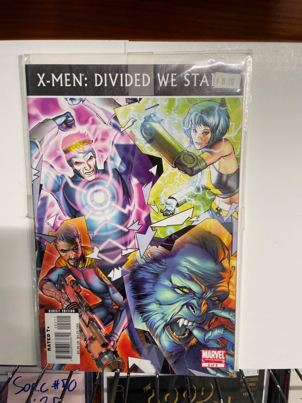 X-Men: Divided We Stand #1-2 (2008)