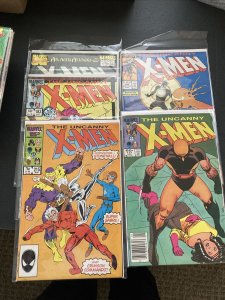 X-Men Lot!  Numbers 183, 215, 177, 249, X-Men Annual 13 VG F