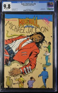 Rock N Roll Comics #36 CGC 9.8 1991-Michael Jackson-COMIC BOOK 4393769015