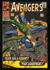 Avengers #31 VF 8.0 White Pages