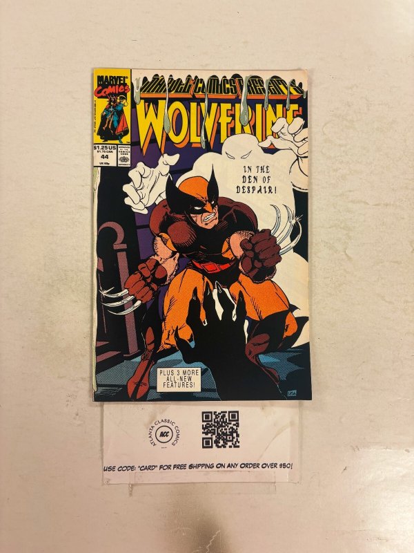 Marvel Comics Presents #44 NM Marvel comic Books Wolverine 21 HH112